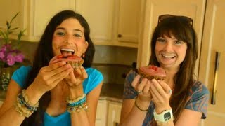 Kristina amp Megan Make Raw Love Pies [upl. by Parrnell226]