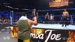 Samoa Joes Promo Was Lit 🔥💯👐🏾 SDLive SamoaJoe WWE [upl. by Odella]