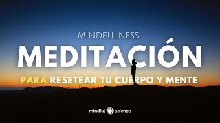 🎧Meditación Guiada para Comenzar el Día con Energía Positiva y Claridad Mental 👉Mindful Science💙 [upl. by Eads]