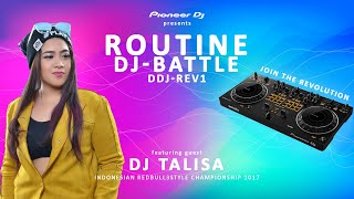 DJ Battle Routine with DDJREV1 Pioneer DJ Controller [upl. by Harol898]