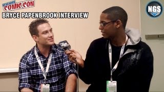 Bryce Papenbrook Voice Actor Interview  New York Comic Con 2012 [upl. by Erolyat]