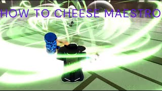 How to cheese Maestro Deepwoken [upl. by Sarson]