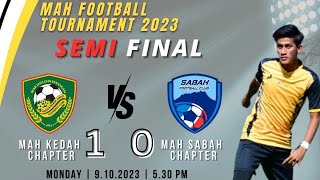 Live MAH Semi Final KEDAH 1  0 SABAH [upl. by Kaltman]