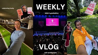 VLOG spend the week with me l sisters graduation 🎓🥳l solo dates l enjoying summer amp more [upl. by Rudy461]