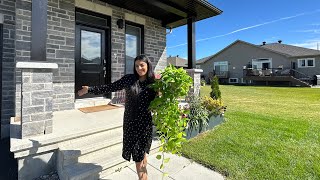 Indoor Garden tour of our new house in Canada 🇨🇦 [upl. by Vig]