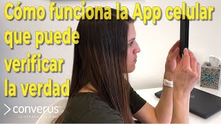 Cómo funciona la App celular que puede verificar la verdad [upl. by Tjader]