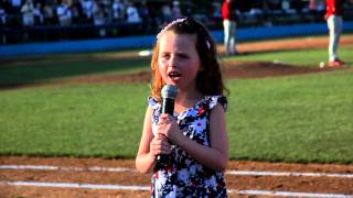 Katie Lalor Sings quotGod Bless Americaquot [upl. by Ilahtan]