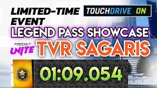 Asphalt UNITE  TVR SAGARIS  Legend Pass Showcase  Touchdrive  Vineyard Townscape [upl. by Yance]