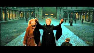 Harry Potter and the Deathly Hallows part 2  Boom and Piertotum Locomotor scene HD [upl. by Eceinej74]