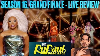 RuPaul’s Drag Race Season 16 Grand Finale  Live Review [upl. by Aneehc]