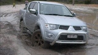 Mitsubishi Triton Offroad Test [upl. by Naenaj]