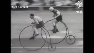 Bad Piggies theme song but I put it on a 1920s PennyFarthing race [upl. by Minton]