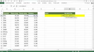excel538  Jeden MAX czy kilka MAXów [upl. by Thomasa]