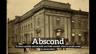 How Does Abscond Look  How to Say Abscond in English  What is Abscond [upl. by Adest]