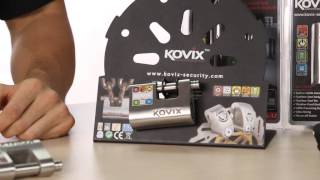 Kovix Motorcycle LockKBL Series official version [upl. by Fabiano]