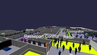 Review of Owen Roberts International Airport Master Plan  Current terminal CAST simulation [upl. by Travis788]