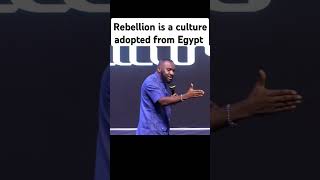 Rebellion is an Egyptian culture campmeeting pastorchingtok christculturechurch [upl. by Victoria]