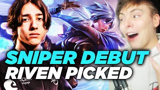 LS  SNIPER PICKS RIVEN ON LCS DEBUT amp JOJOPYUN C9 DEBUT  100T vs TL amp C9 vs NRG [upl. by Rifkin86]