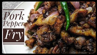 Pork Pepper Fry Mangalorean Style [upl. by Beitz]