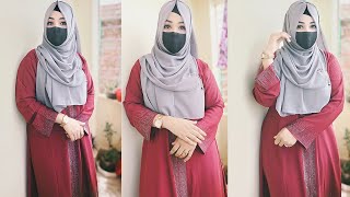 My Everyday Hijab Tutorial  Most Requested Hijab Tutorial [upl. by Ansaev]