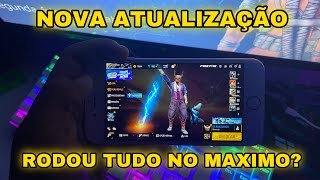 IPHONE 6s FREE FIRE COM TUDO NO ULTRA NO MAXIMO SERA QUE RODOU [upl. by Elmaleh659]