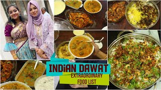 Lunch Dawat preps amp arrangement for friends  Indian Dawat foods  Zulfias recipes [upl. by Knah]