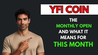 YEARN FINANCE YFI THE MONTHLY OPEN AND WHAT IT MEANS [upl. by Gairc]