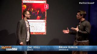 2013 World Championship Deck Tech Gruul Aggro with Brian Kibler Standard [upl. by Ecadnak]