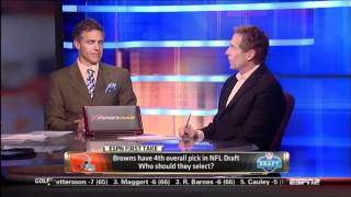 First Take on Brandon Weeden [upl. by Perr]