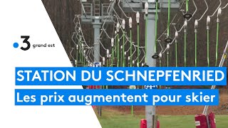 HautRhin  il faudra payer plus cher pour skier à la station du Schnepfenried [upl. by Barnet]