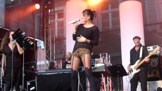 SARAH CONNOR  Leave With A Song live Sommersound Festival Schopfheim 140712  Sarah Connor Daily [upl. by Ahsenev]