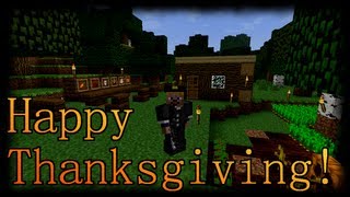 Minecraft Thanksgiving Mod  Lets Cook [upl. by Atikehs]