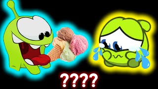 9 Om Nom amp Nibble Nom quotIce Cream amp Cryingquot Sound Variations in 36 Seconds [upl. by Hoban124]