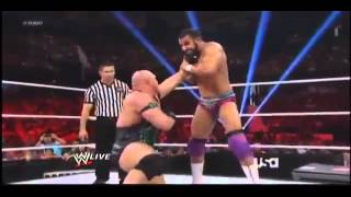 Ryback vs Jinder Mahal  RAW September 3 2012 [upl. by Earleen987]