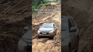 Pajero sport shortvideo shorts automobile pajero driver mitsubishi offroad masukberanda fyp [upl. by Selohcin]