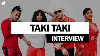 DJ Snake and Ozuna on the making of “Taki Taki” with Selena Gomez and Cardi B  Taki Taki Interview [upl. by Tierney]