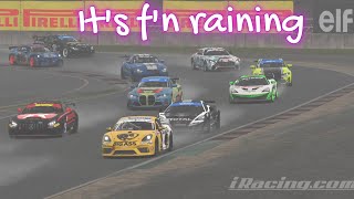 Taking on Okayama International Circuits Falken GT4 Challenge in the Pouring Rain [upl. by Orson]