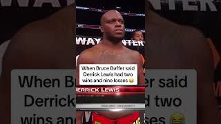 Derrick Lewis’ reaction 😂 [upl. by Fugazy]