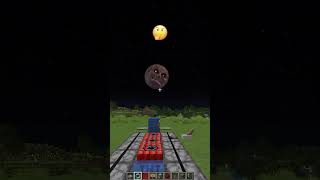 Road to Lunar Moon vs Emoji HOW Moment shorts minecraft meme [upl. by Anpas853]