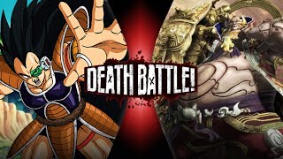 Death Battle Fan Trailer Raditz vs Wyzen Dragon Ball vs Asuras Wrath [upl. by Fletcher739]