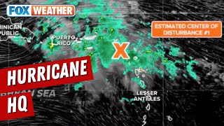 Bryan Norcross Provides Update On Tropical Disturbance In Atlantic [upl. by Schulein]