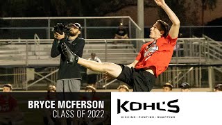 2 Ranked Punter in America  Bryce McFerson  Class of 2022 [upl. by Cheston279]