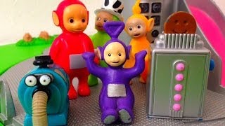 Teletubbies Lala Po Tinky Winky Dipsy with tubby toast [upl. by Neras715]