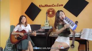 Nơi này có anh  Guitar vs Melodica  Cover by Nhật Linh Giano [upl. by Zat]