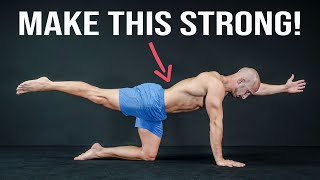 5 Exercises for a Strong Lower Back NO MORE PAIN [upl. by Naitirb]