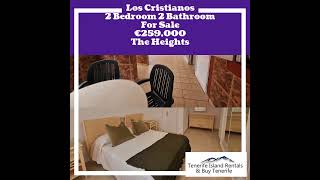 Los Cristianos 2 Bedroom 2 Bathroom For Sale €259000 The Heights [upl. by Maris200]