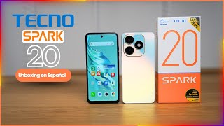 Tecno Spark 20 Unboxing en Español [upl. by Ralaigh466]