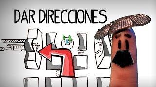 Preguntar y dar direcciones en español  Español inicial [upl. by Anivle]