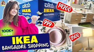 IKEA Bangalore shopping 🛒🛍️🛒 Chaitra Vasudevan [upl. by Aseram]