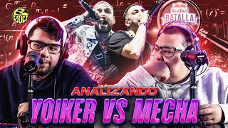 ¿YOIKER REPITIÓ RIMAS TANTO COMO DICEN  ANALIZANDO CON LUPA MECHA vs YOIKER  Red Bull  EYOU TV [upl. by Roselia]